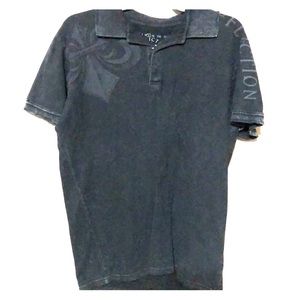 Distressed Affliction Polo shirt